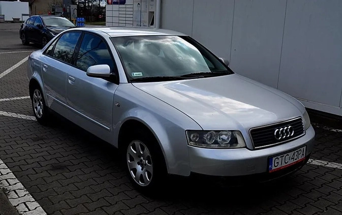 Audi A4 cena 9900 przebieg: 295000, rok produkcji 2000 z Sośnicowice małe 106